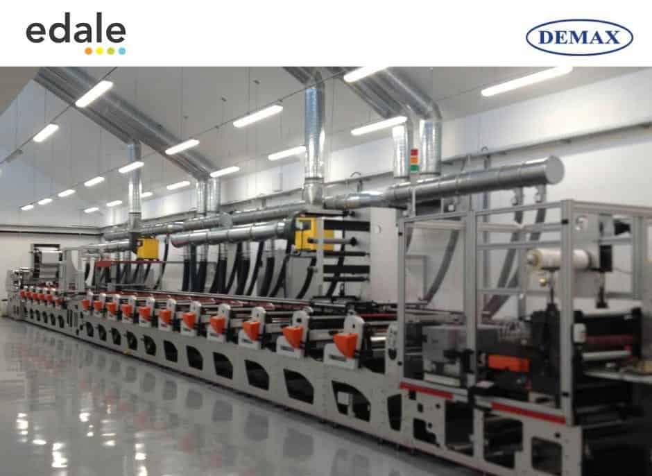 Demax investiert in zweite FL5 Flexodruckmaschine für Lotteriekartenproduktion